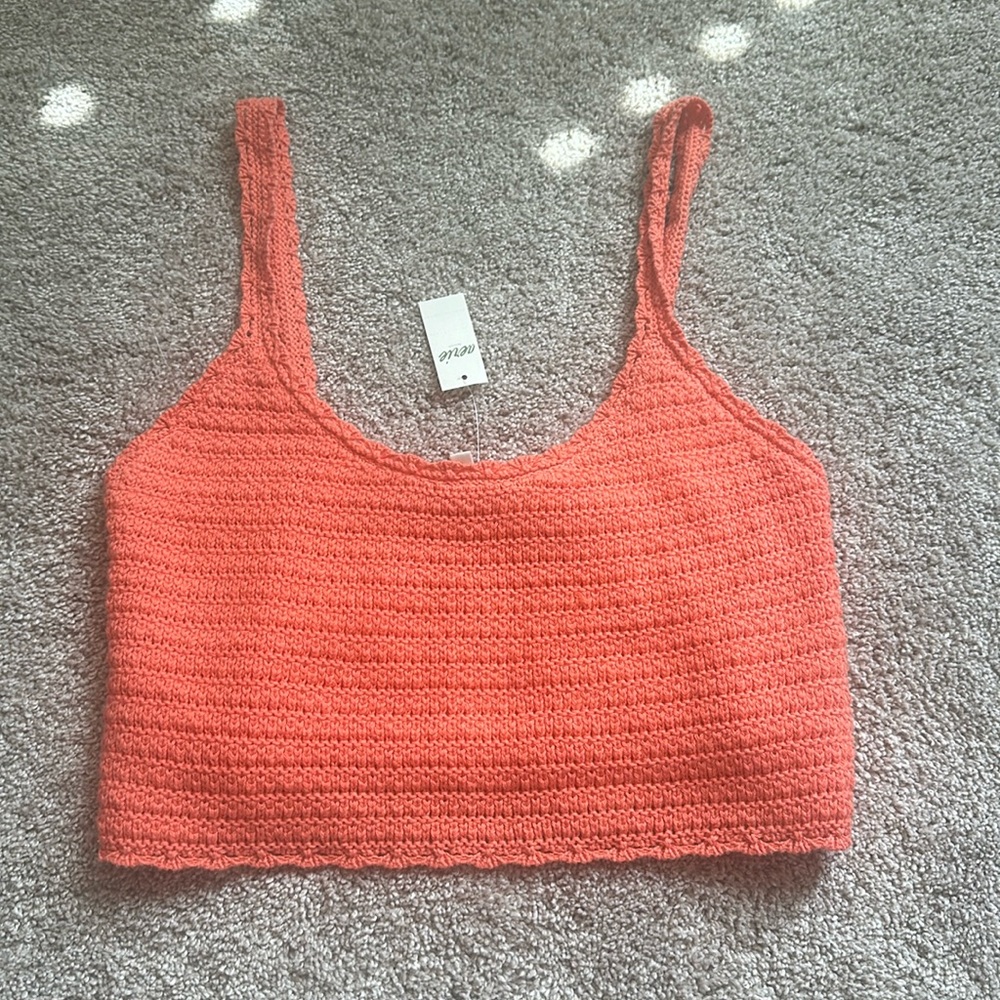 Aerie Coral tank top with tags